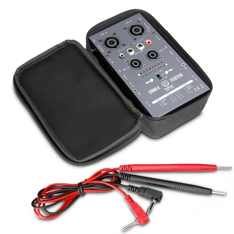 Kabeltester für Audiokabel und Datenkabel Speacon XLR Klinke Cinch Midi DIN USB RJ45 Kabelprüfer Limited Edition