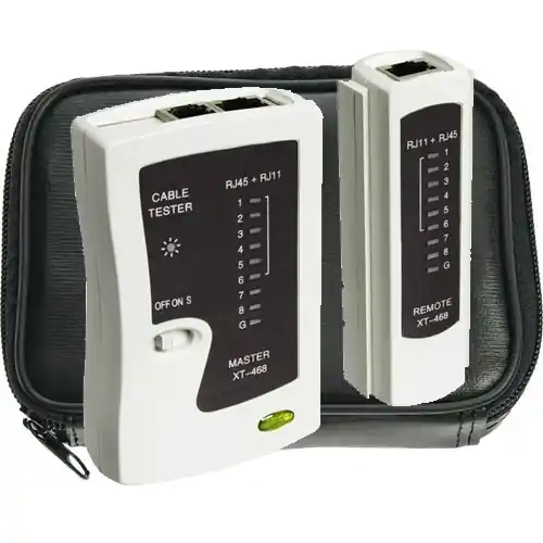 Kabeltestgerät LAN Tester LAN ISDN Modem RJ11 RJ12 RJ45 Markenprodukt