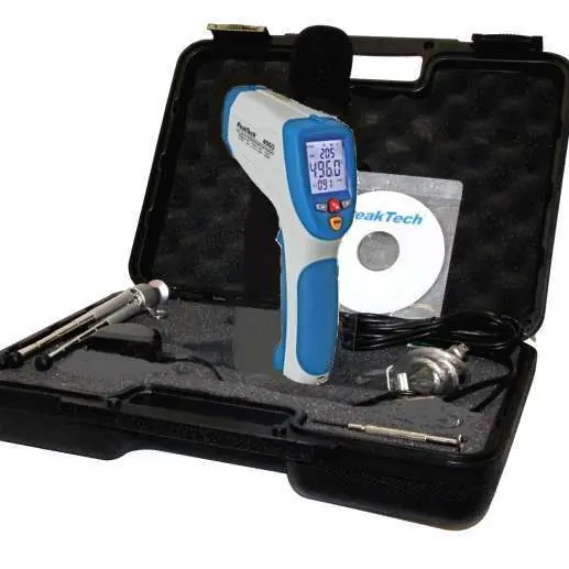 Laser Temperaturmessgerät -50....1200°C P4960 mit Koffer USB Software Limited Edition