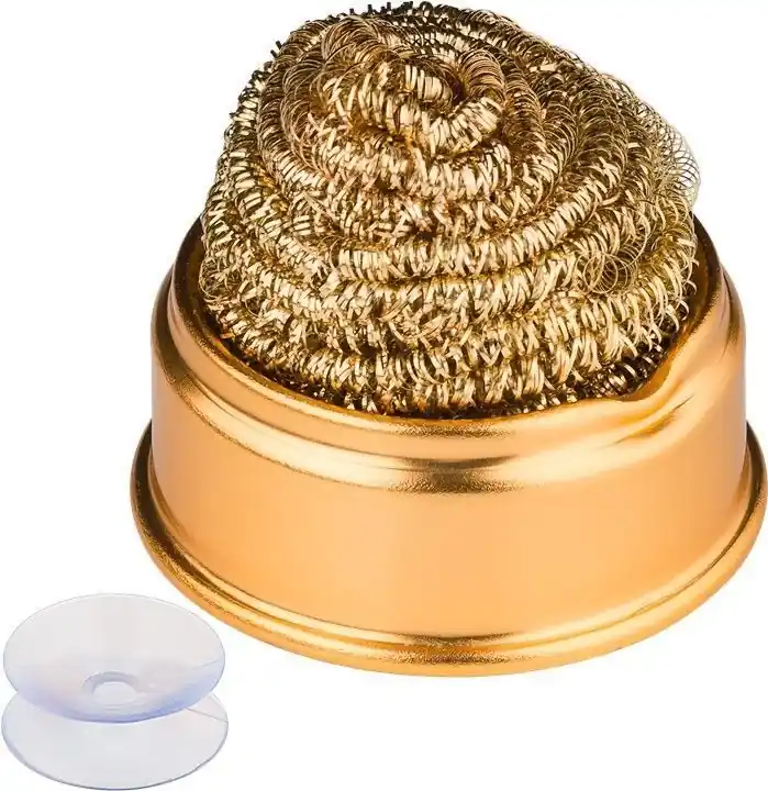 Wochenendangebot Lötkolben Lötspitzenreiniger 55mm Metall-Abstreifschwamm mit Saugnapf