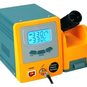 Letzte Chance Lötstation komplett 60Watt mit digitaler LCD Anzeige Lötkolben und Ablage