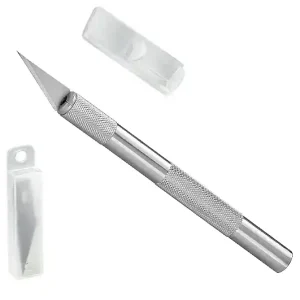Kostenfreie Lieferung Messer Skalpellhalter Aluminium Scalpell mit Klingen