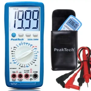 Billig Messgerät 3335 Digitalmultimeter mit Tasche und Messkabel