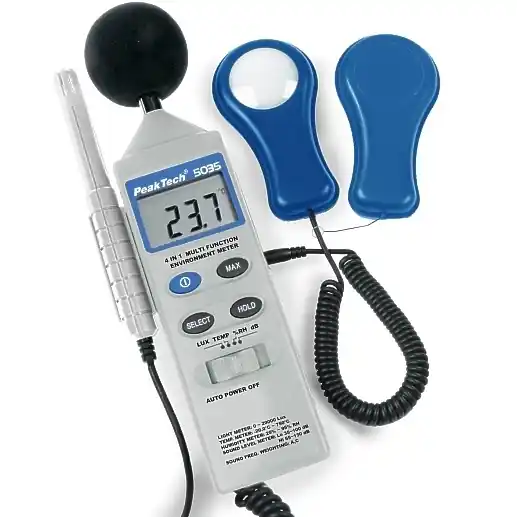 Messgerät 4in1 P5035 Lux Schallpegel Temperatur Feuchte Versand Am Gleichen Tag
