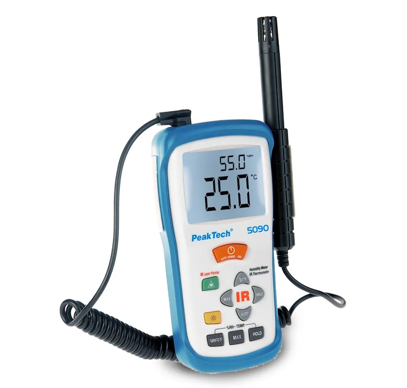 Messgerät für Luftfeuchtigkeit Temperatur P5090 Markenware