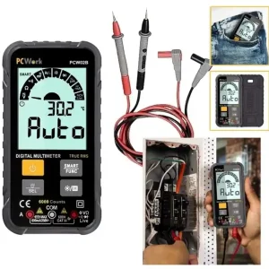 Pocket Messgerät Universalmessgerät PCW True RMS Digitales Multimeter Abverkauf