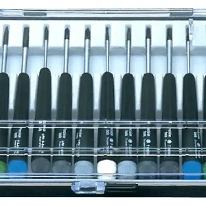 Schraubendreher Set 15-tlg Mini Schlitz Kreuz Torx Rabatt