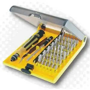 Schraubendreher Set 45-tlg Torx Kreuz Dreieck Stern Nuss Sechskant Werkzeug mit Pinzette Saisonangebot