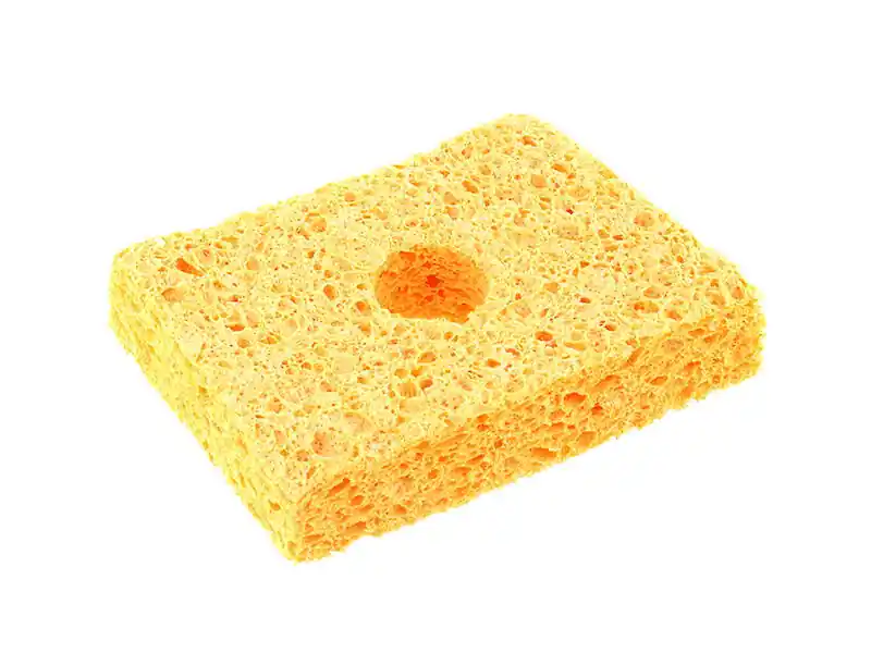 Kostenloser Rückversand Schwamm für Lötkolben Lötstationen 70x55mm Viskoseschwamm