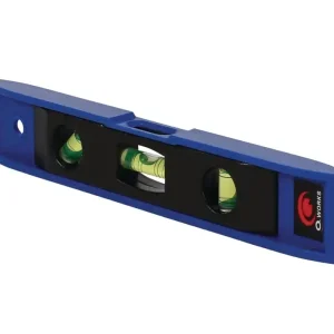 Wasserwaage 225mm mit 3 Libellen und Magnetstreifen Meistverkauft