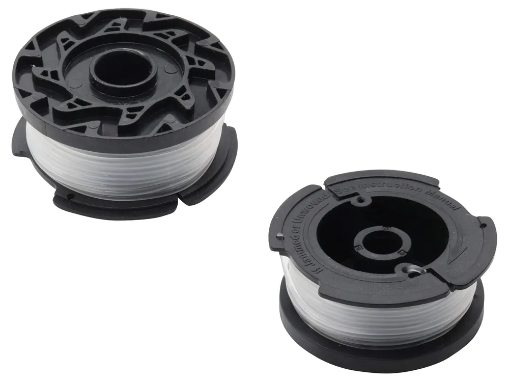 Solange Der Vorrat Reicht Fadenspule 1,6mm (2er Set) passend für Black & Decker Grass Hog GH 500 Freischneider
