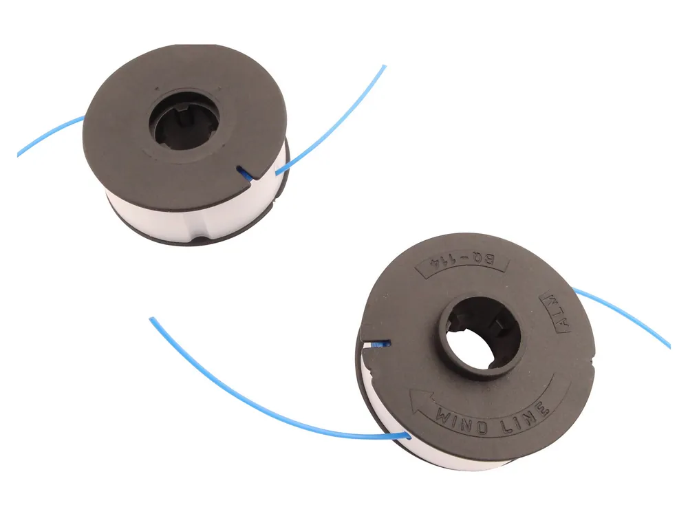 Handgefertigt Fadenspule 1,6mm (2er Set) passend für Sabo 30-450 Freischneider