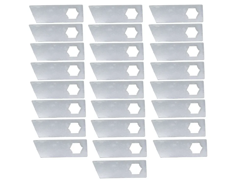 Top-Angebot Messersatz (25 Stück) passend für Yard-Man YM 5521 V 16BG7B0E643 Vertikutierer