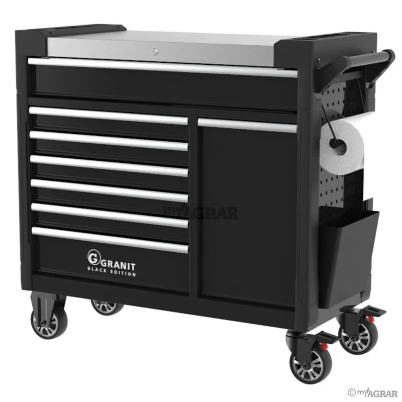 GRANIT BLACK EDITION Werkstattwagen Performance 214-teilig Preiswert