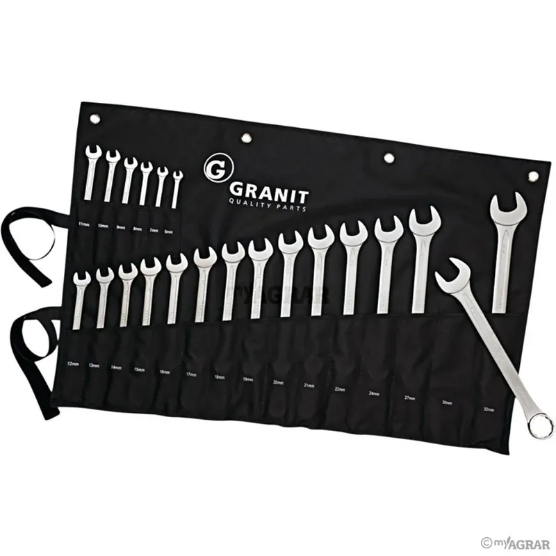 GRANIT BLACK EDITION Ringmaulschlüssel-Satz 21-teilig Angebot