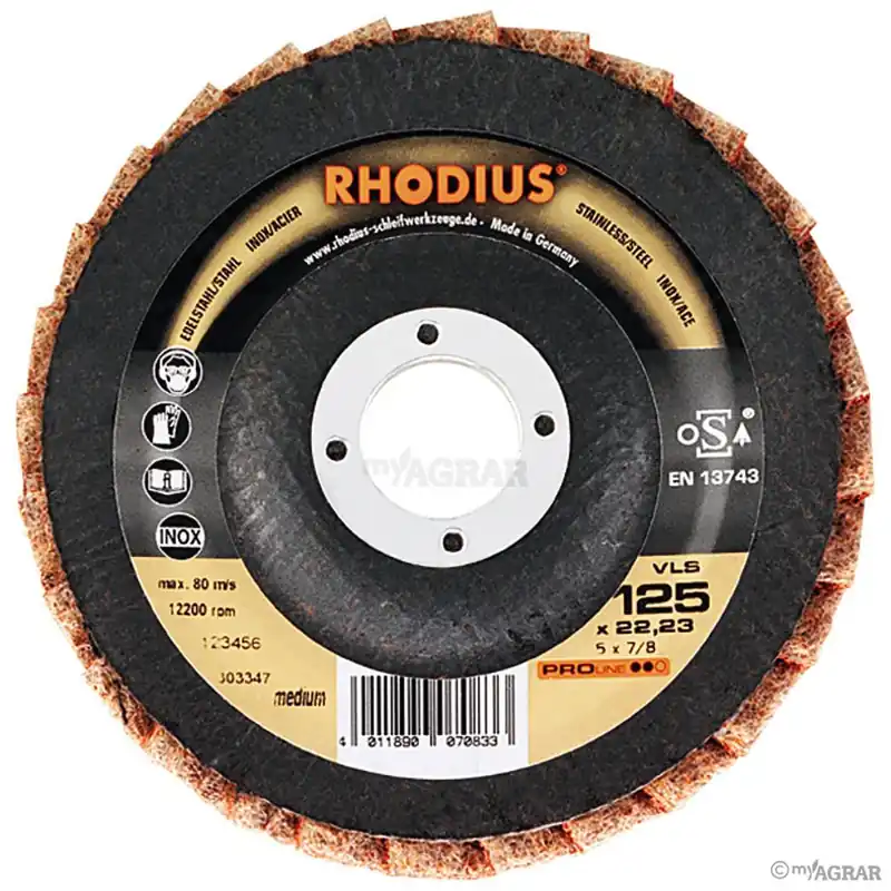 RHODIUS Polierfächerscheibe fein Super-Preis