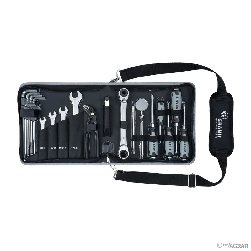 Super-Preis GRANIT BLACK EDITION Bordwerkzeug Satz