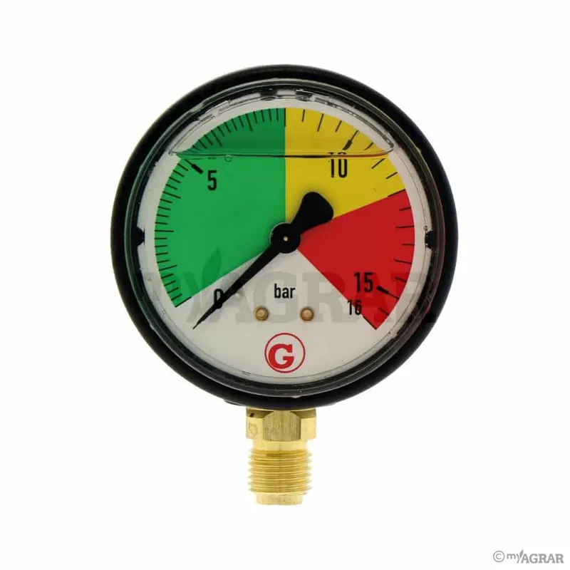 WIKA Manometer Ø 63 mm Nur Für Kurze Zeit