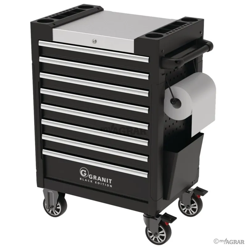 GRANIT BLACK EDITION Werkstattwagen Dynamic 195-teilig Neu