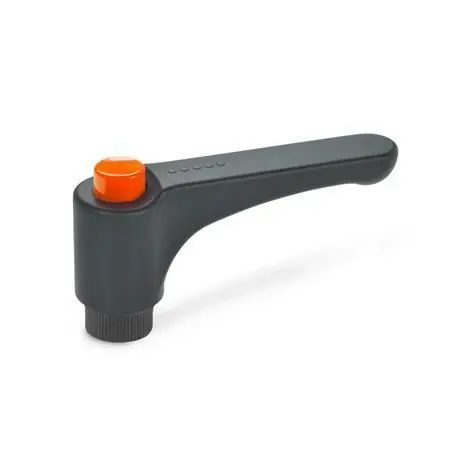 Sale VERSTELLBARER KLEMMHEBEL, FLACH von Otto Ganter Herstellernummer: 600-78-M8-DSG