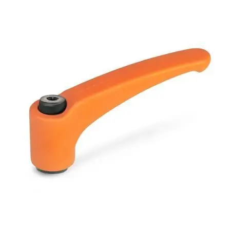 VERSTELLB.KLEMMHEBEL, ORANGE von Otto Ganter Herstellernummer: 602-44-M5-OS Sonderaktion