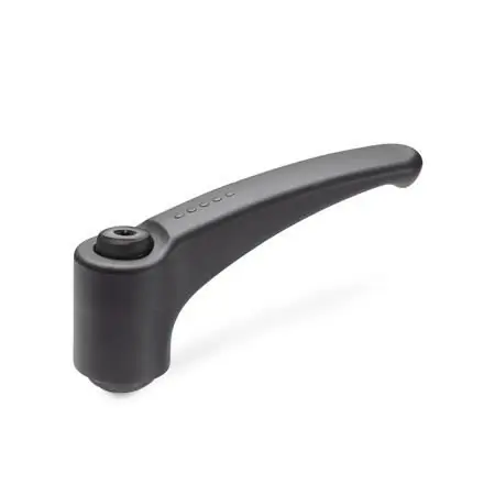 Neue Ware ELESA-KLEMMHEBEL, SCHWARZGRAU von Otto Ganter Herstellernummer: 604-78-M12-SG