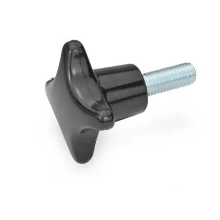 KREUZGRIFFSCHRAUBE (THERMOPLAST) von Otto Ganter Herstellernummer: 6335.4-ST-50-M10-35 Jetzt Bestellen