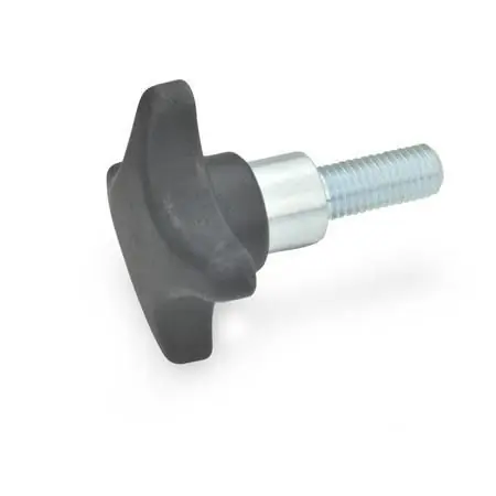 KREUZGRIFFSCHRAUBE (THERMOPLAST) von Otto Ganter Herstellernummer: 6335.4-TE-50-M10-30 Preiswert