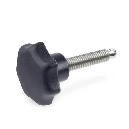 STERNGRIFFSCHRAUBE MIT EDELSTAHL-GEWINDESTIFT von Otto Ganter Herstellernummer: 6336.11-40-M8-50 Solange Der Vorrat Reicht
