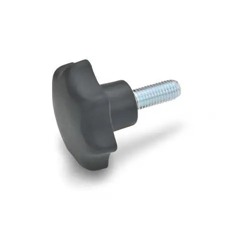 STERNGRIFFSCHRAUBE (THERMOPLAST) von Otto Ganter Herstellernummer: 6336.4-ST-25-M6-35 Direktkauf