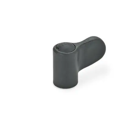 Sonderangebot FLÜGELMUTTER, KAPPE SCHWARZGR von Otto Ganter Herstellernummer: 635-27,5-M6-E-DSG