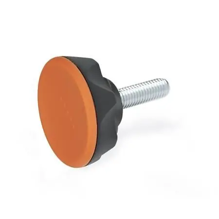 Premium STERNGRIFFSCHRAUBE, OBERTEIL ORANGE von Otto Ganter Herstellernummer: 636.4-56-M10-30-DOR