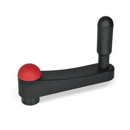 Sonderangebot ELESA-HANDKURBEL, ABDECKKAPPE ROT von Otto Ganter Herstellernummer: 670-125-B14-DRT