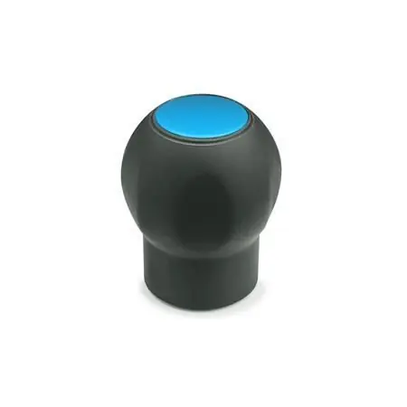 ELESA-SOFTLINE-KUGELGRIFF, ABDECKKAPPE BLAU von Otto Ganter Herstellernummer: 675.1-50-M10-DBL Wochenendangebot