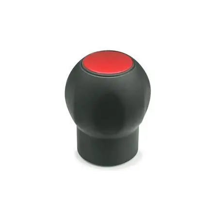 ELESA-SOFTLINE-KUGELGRIFF, ABDECKKAPPE ROT von Otto Ganter Herstellernummer: 675.1-50-M8-DRT Schnäppchen