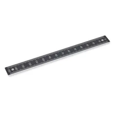 Super-Preis ALUMINIUM-MASSSTAB von Otto Ganter Herstellernummer: 711.2-AL-400-S-O-1