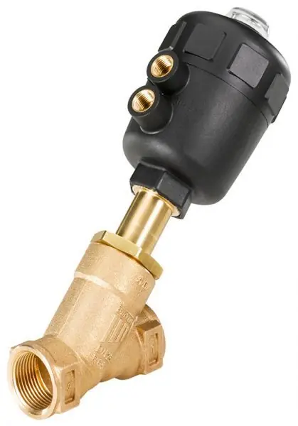 Echt 2/2-Wege-Schrägsitzventil pneum.bet. von Bürkert GmbH & Co. KG Herstellernummer: 344782