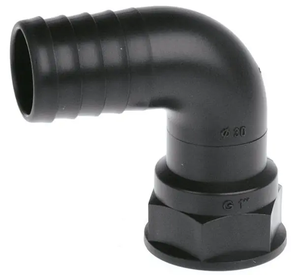 Schlauchanschluss 90° 22 mm x 3/4" IG (8010202) Beliebt