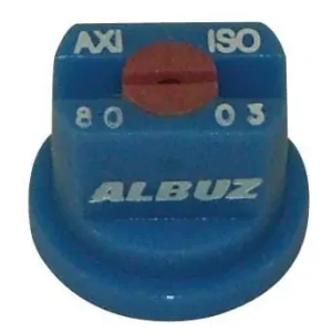 Kostenfreie Lieferung Flachstrahldüse AXI 80° blau Keramik (AXI8003)