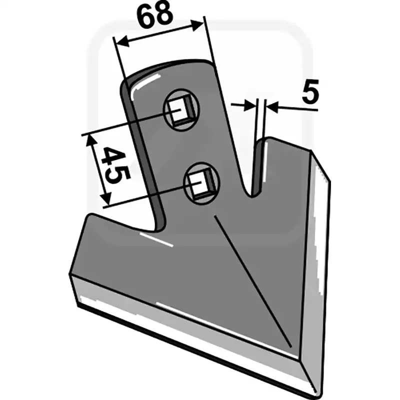 Gänsefussschar 165mm (101.8044) Angebot