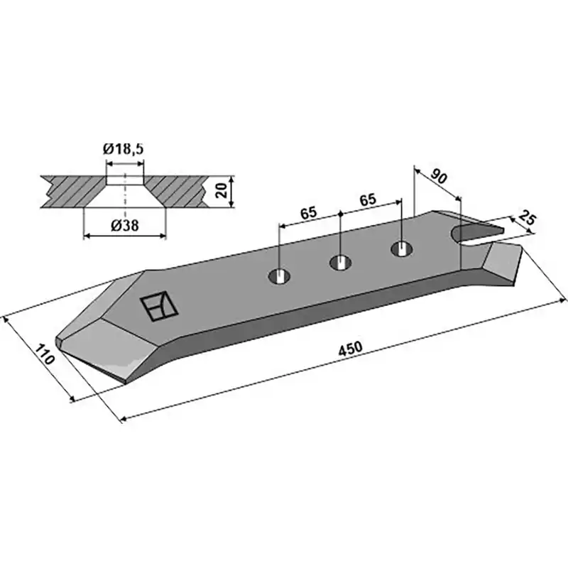 Angebot Scharspitze Kverneland (101-IND-A4)