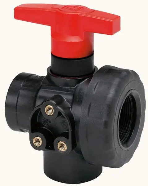 Must-Have 3-Wege-Kugelhahn 1" Tafeleinbau (8218251)