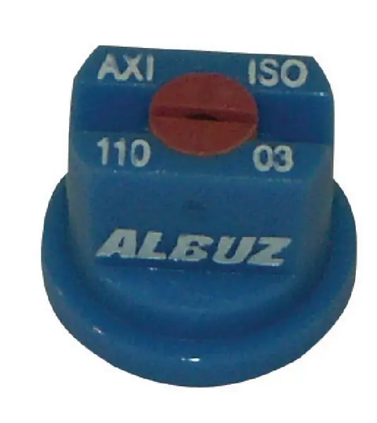 Flachstrahldüse AXI 110° blau Keramik (AXI11003) Geld-Zurück-Garantie