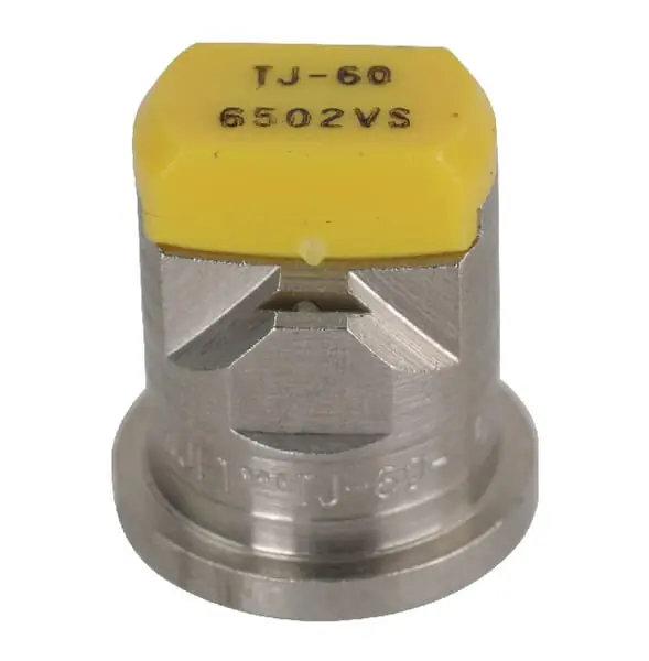 Doppelflachstrahldüse TJ 65° gelb V2A (TJ606502VS) Aktuell