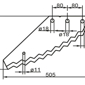 Mischwagenmesser zu STRAUTMANN Vertimix Versand Am Gleichen Tag