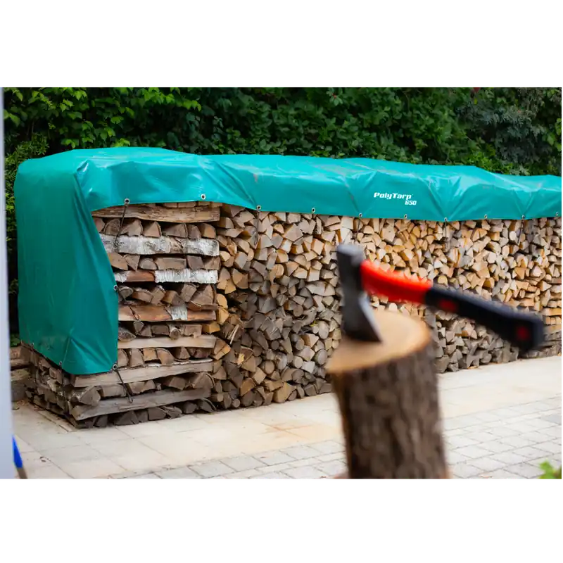 Holz-Abdeckplane LKW grün Weltweiter Versand