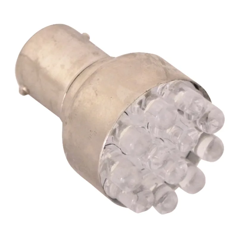 Neue Ware LED-Lampe 12V21W BA15s 12xweiß