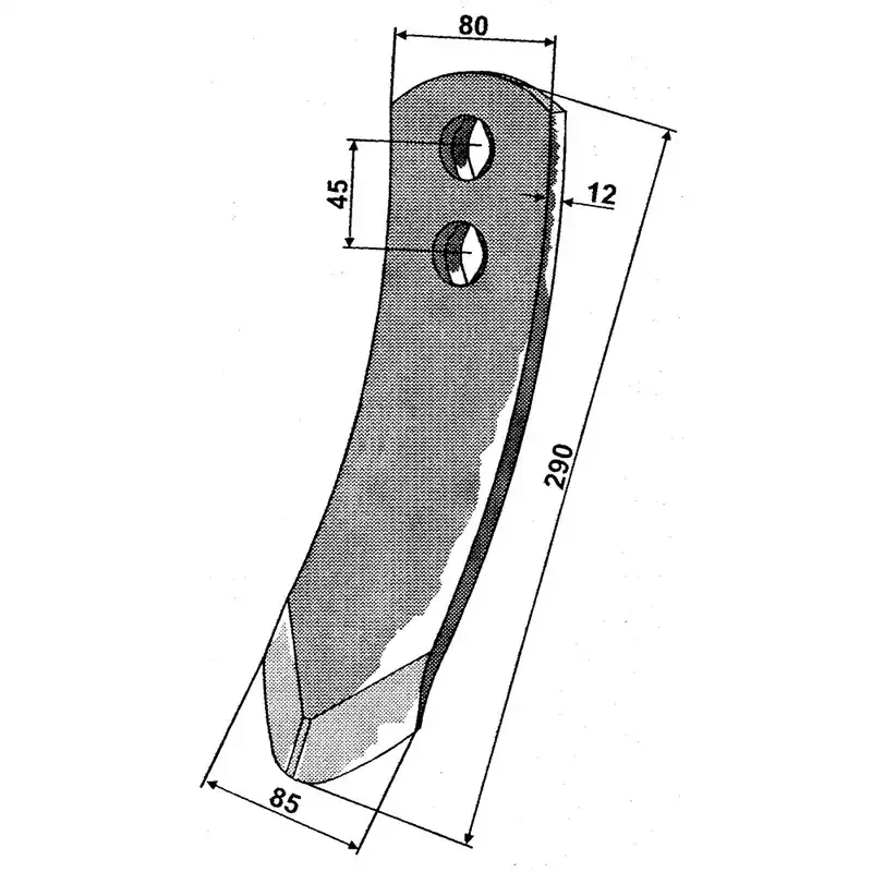 Sonderangebot Frank Original Scharspitze zu Flügelschar Grubber Synchro 3003