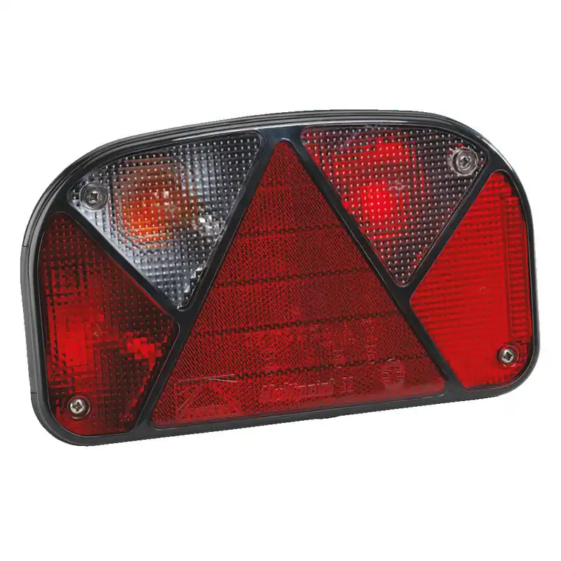 Heckleuchte Multipoint II, 12V mit Bajonett-Anschluss Geld-Zurück-Garantie