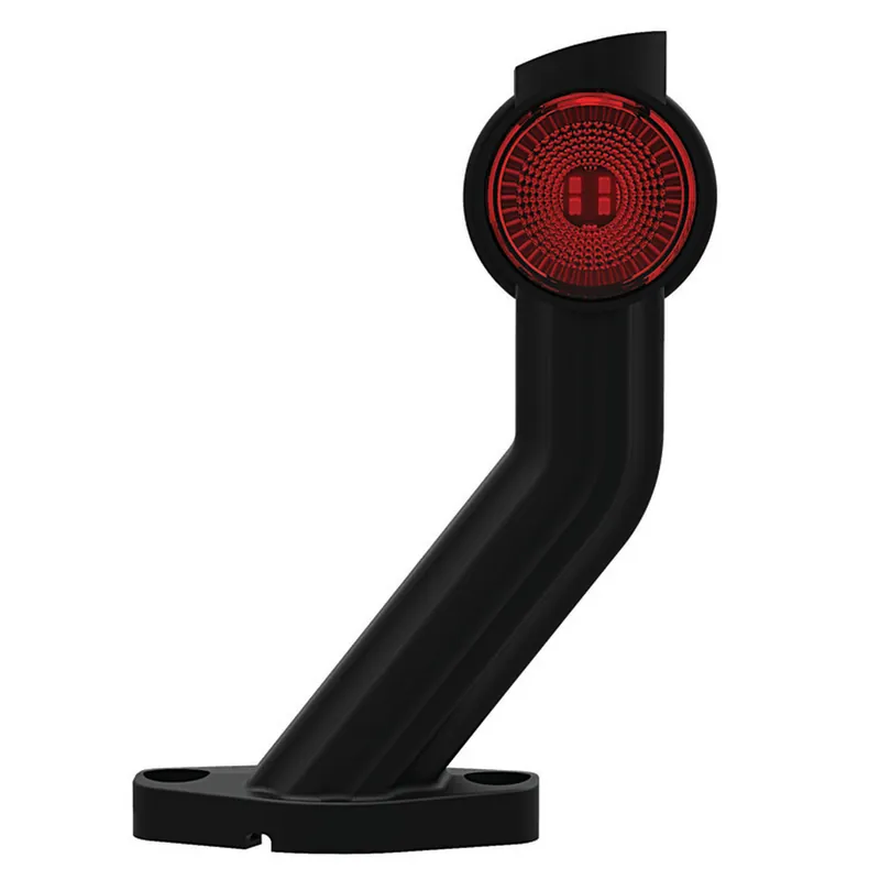 Markenprodukt LED Begrenzungsleuchte Gummiarm gewinkelt